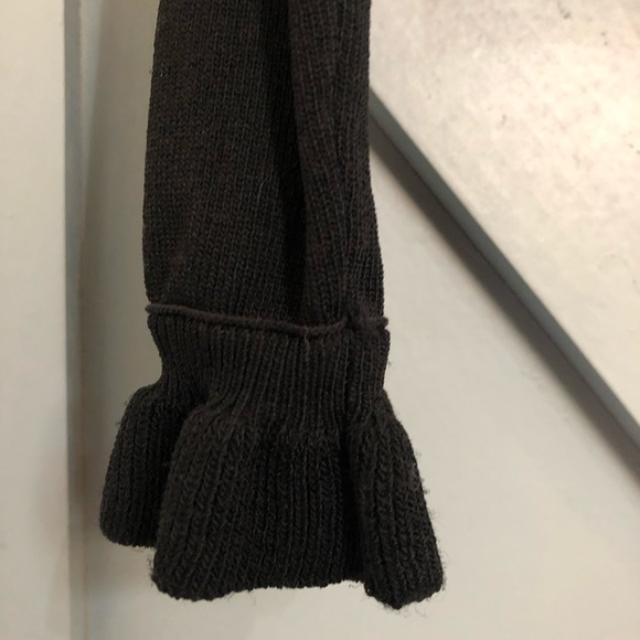 Ann Taylor small black EUC ruffle cardigan - Picture 6 of 7